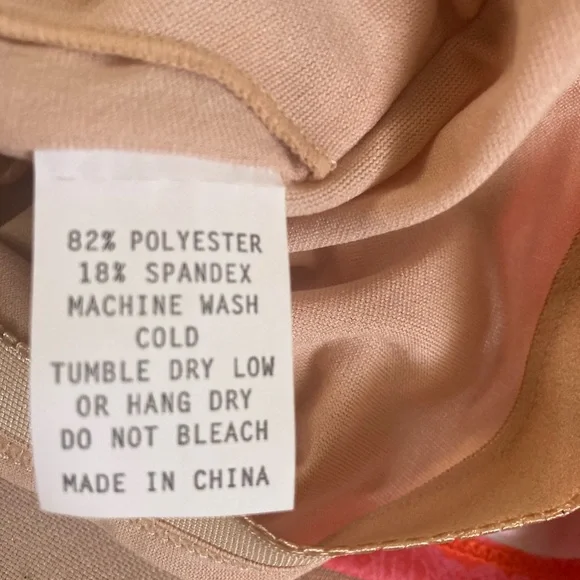 NWT Kortni Jeane Butterfly Motif Swim Top - Picture 6 of 7